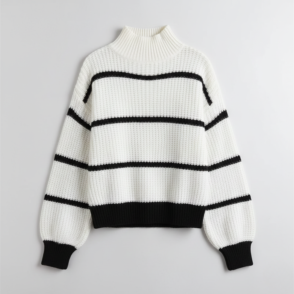 Avora | Women's Striped & Comfortable Jumper