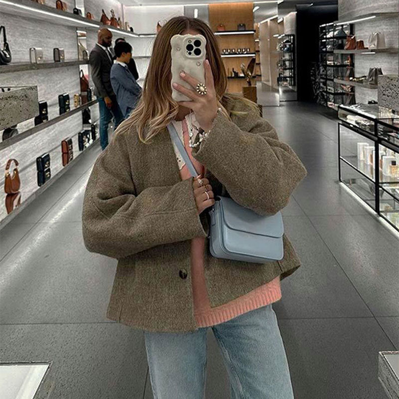 GILDA™ – Classy Long Sleeve Button Down Jacket