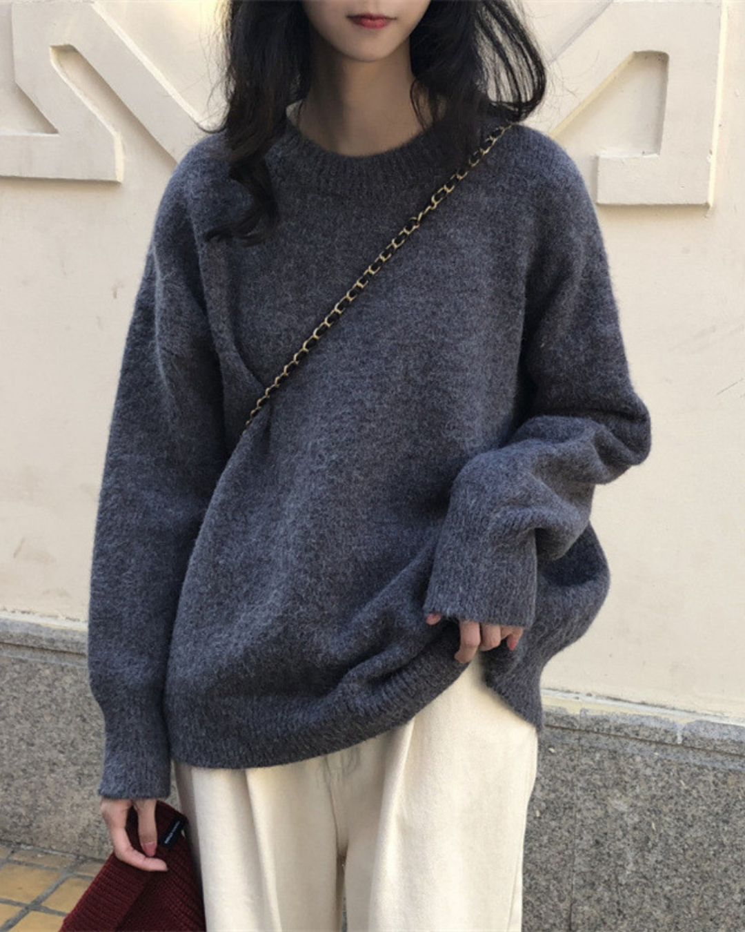 DERDI™ - Casual Long Sleeve Round Neck Sweater