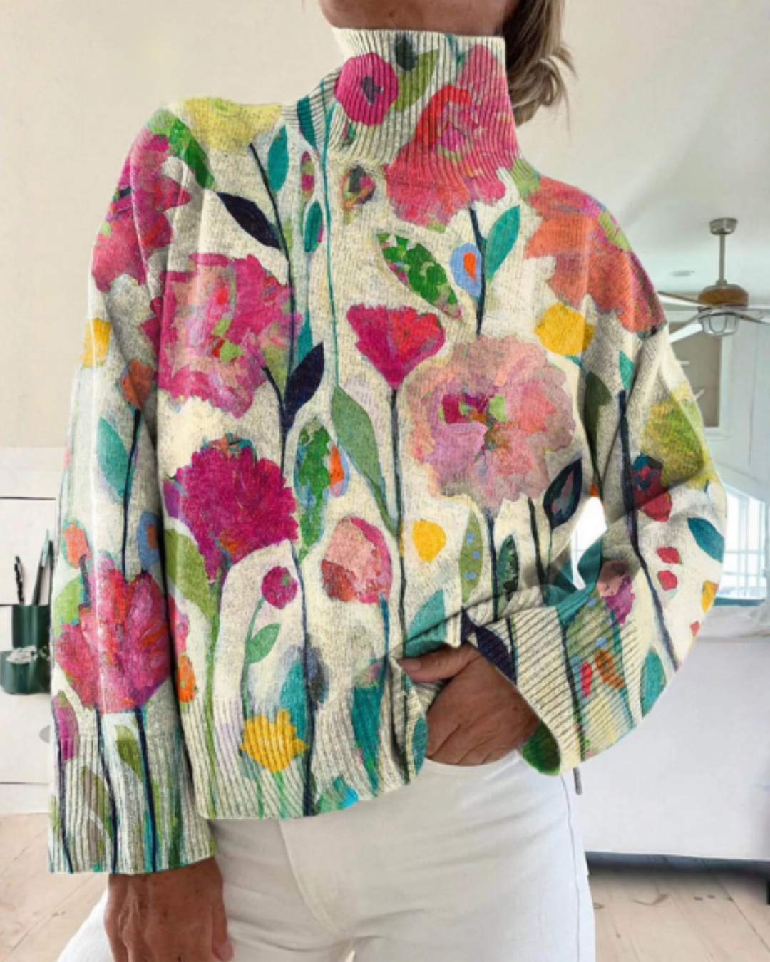 Eliza | Cozy Vintage Turtleneck