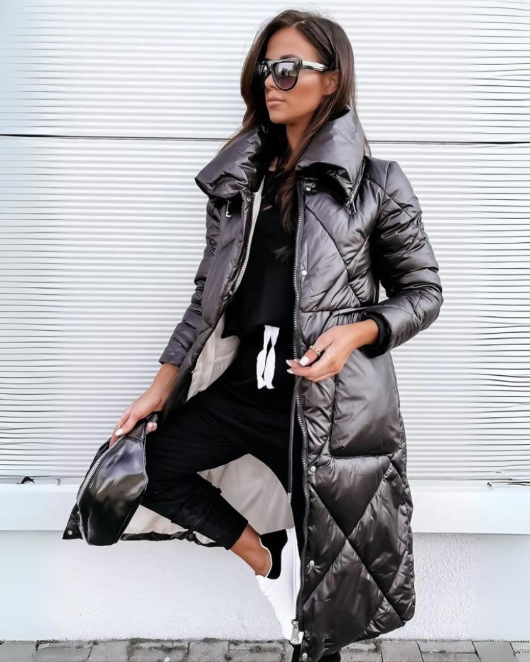 Elsa™ | Premium Long Puffer Coat