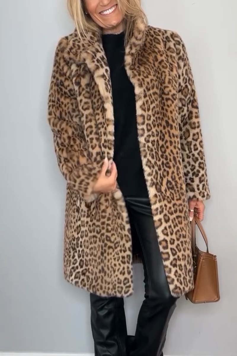 ROSA™ | Leopard Winter Coat
