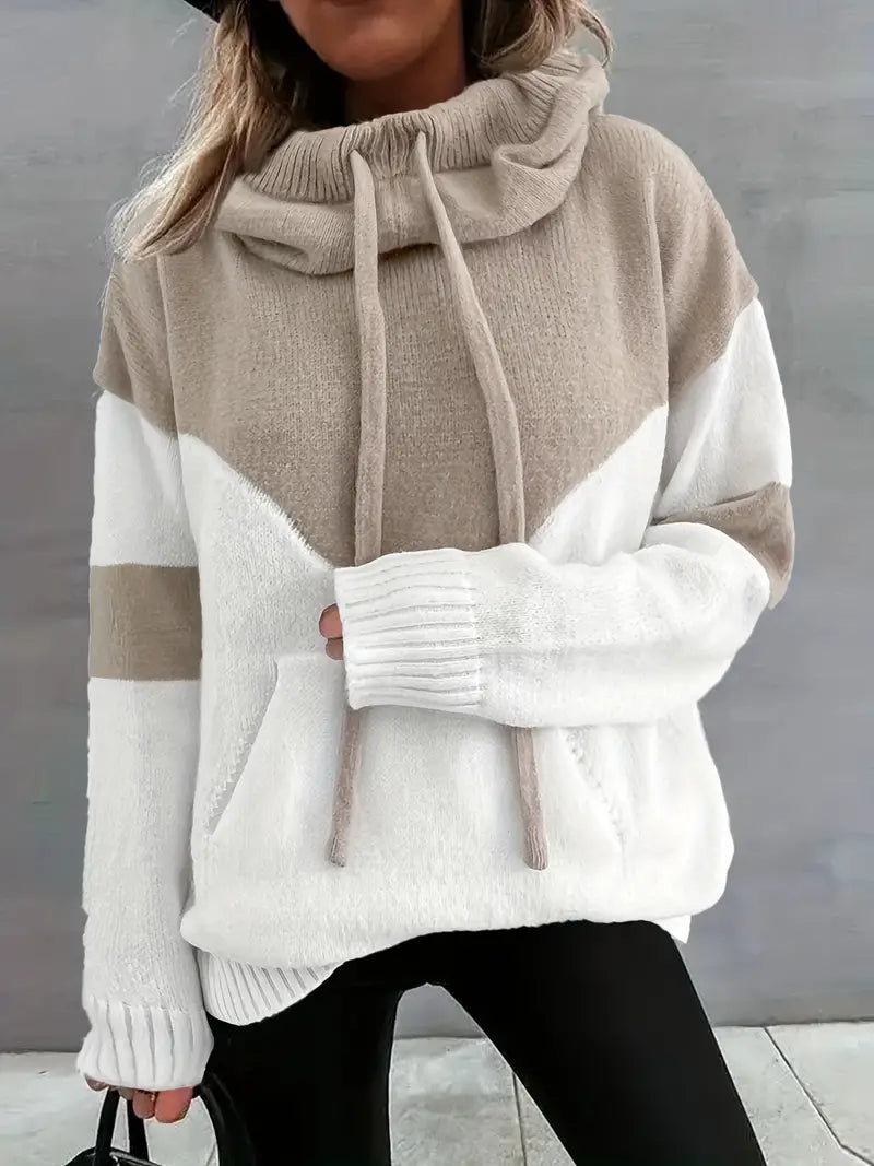 RÍONA™ - Dual-Tone Cozy Hoodie