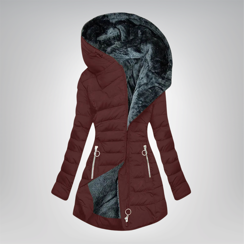 Emerald | Cosy Fur-Lined Coat