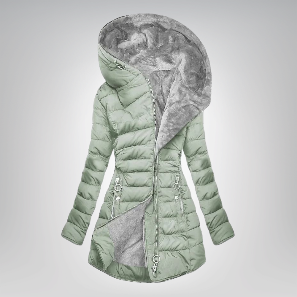 Emerald | Cosy Fur-Lined Coat