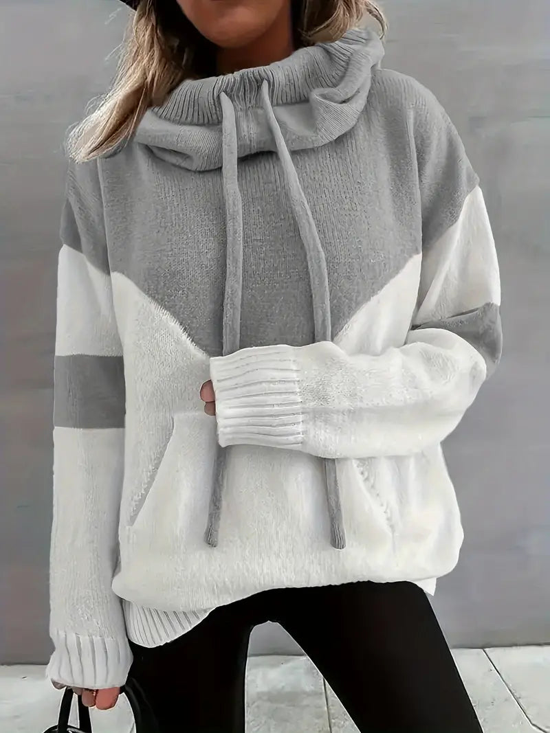 RÍONA™ - Dual-Tone Cozy Hoodie