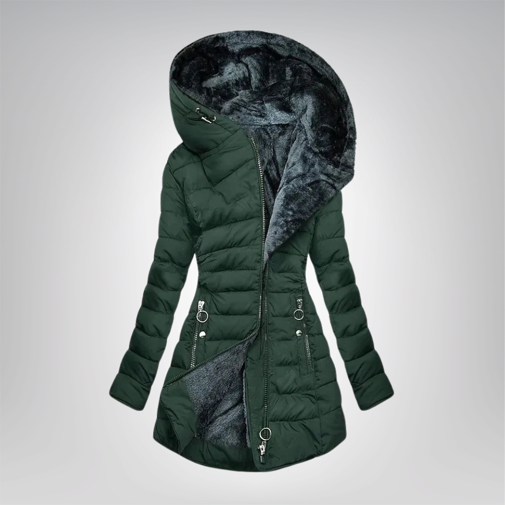 Emerald | Cosy Fur-Lined Coat