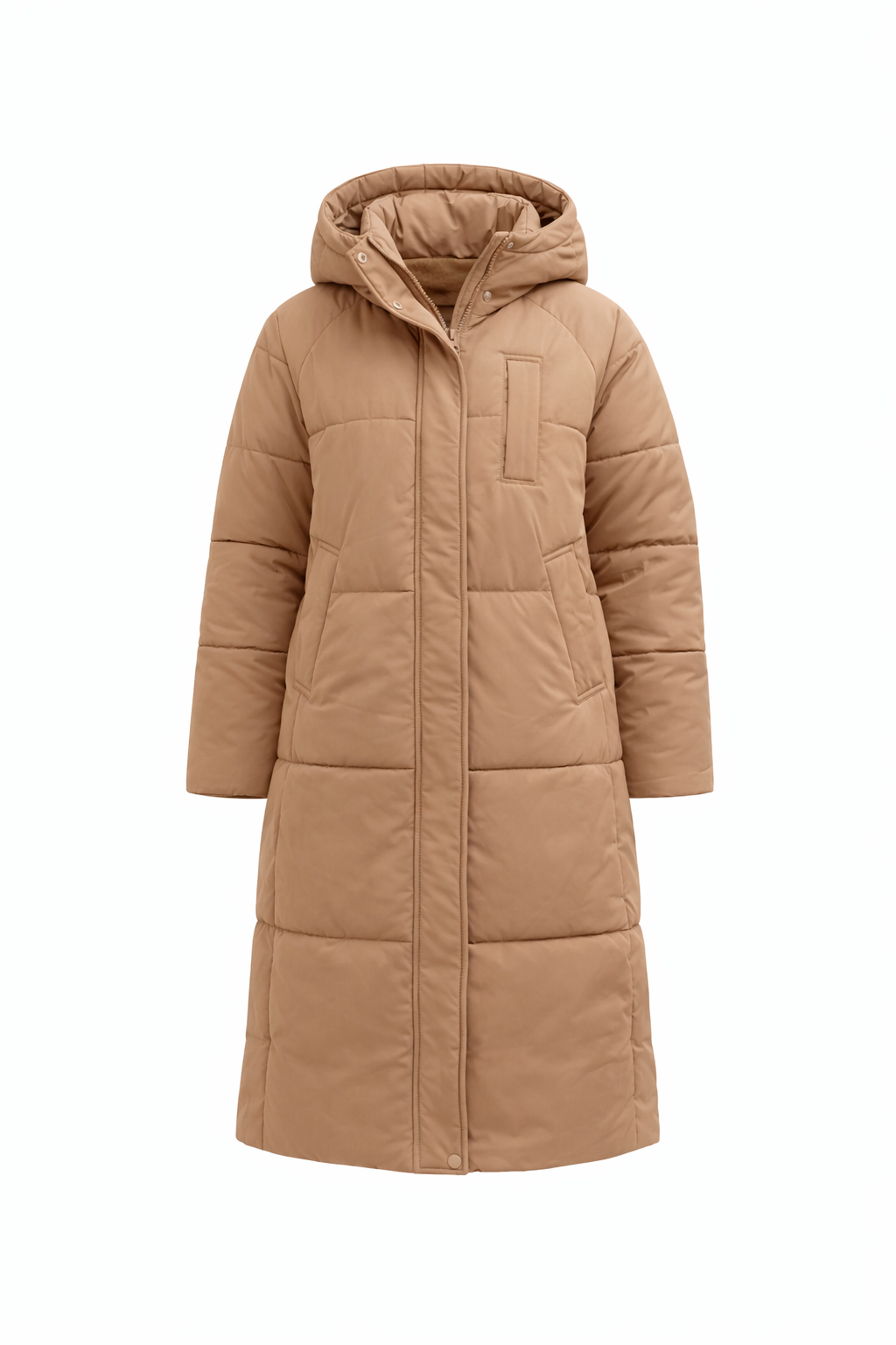 Belinda - Classic Hooded Long Puffer Jacket
