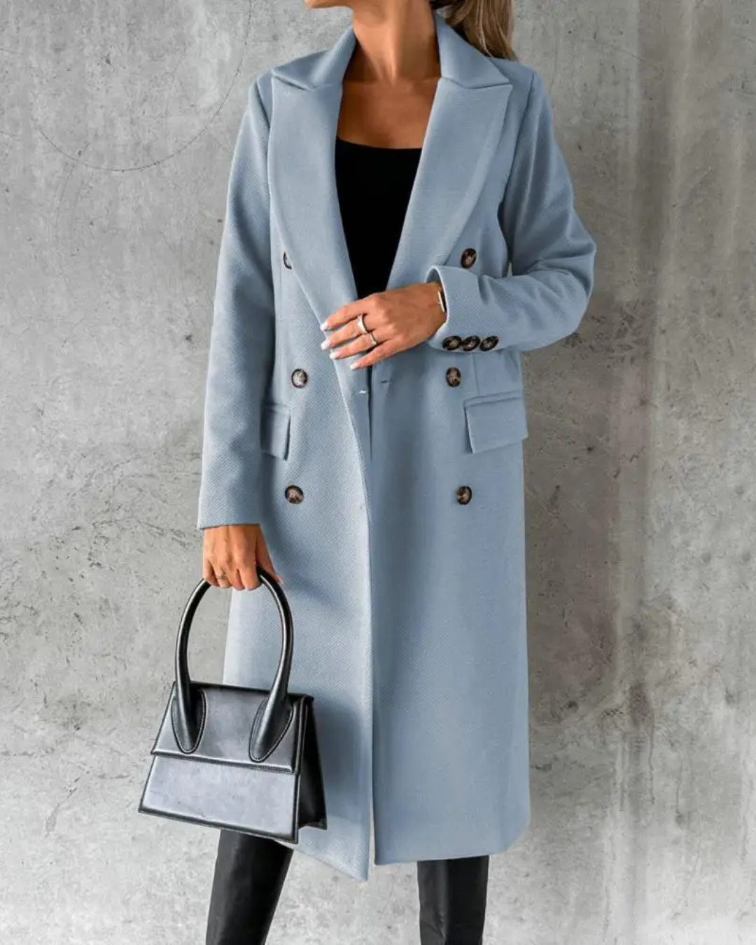 ALEXA™ | Urban Elegance Wool Trench