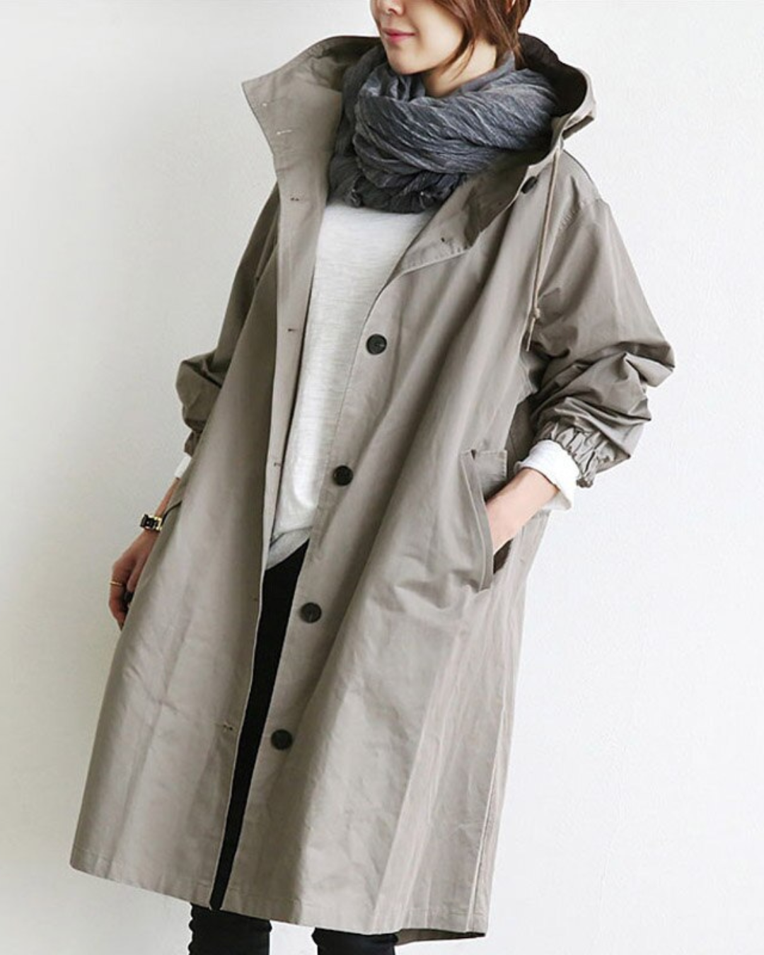 EVA™ | Tailored Fashion Trench Coat