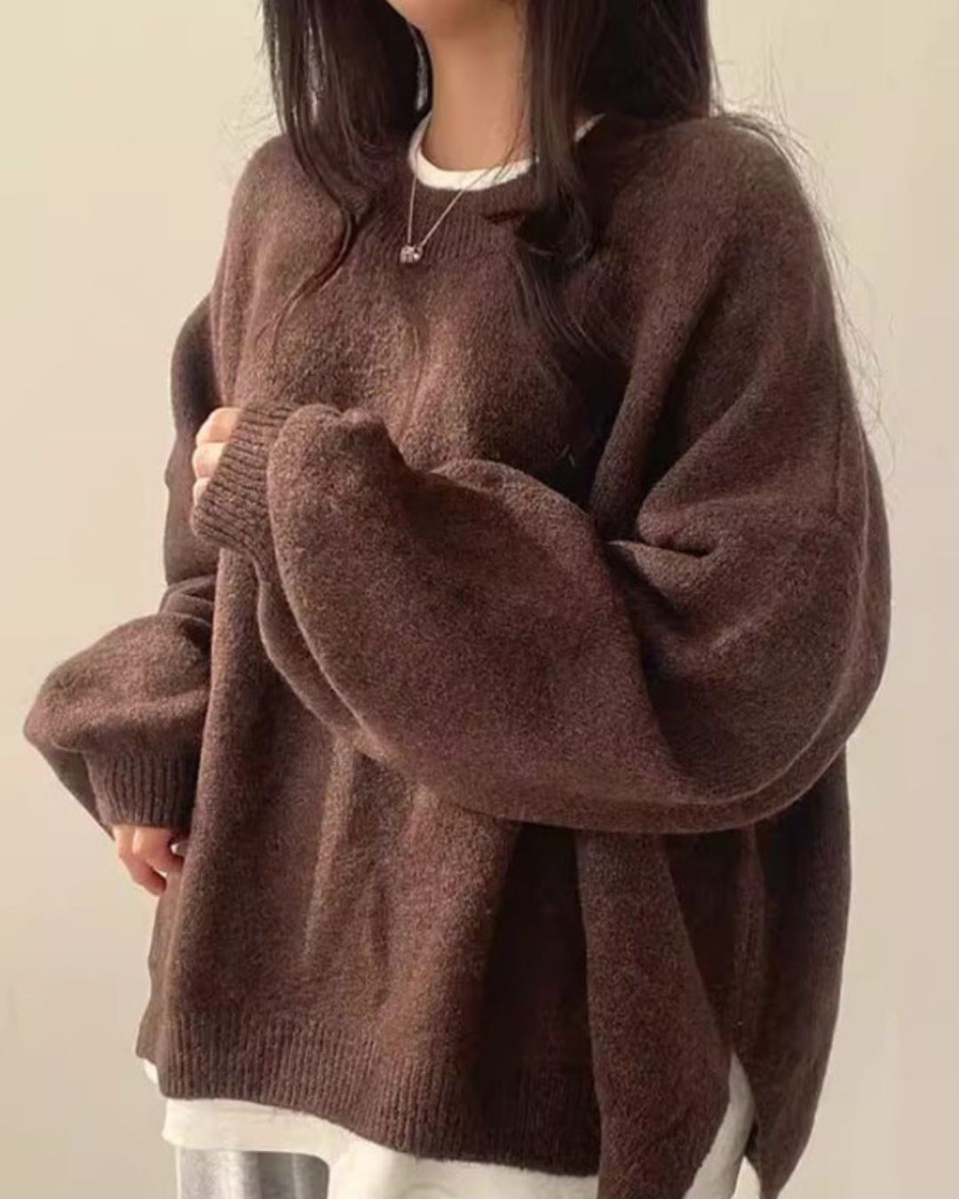 VIOLETTA™ - Cozy Long Sleeve Round Neck Knitwear Sweater