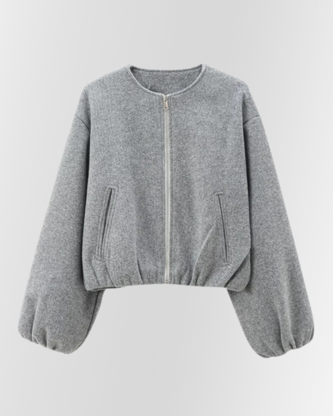 ARMINDA™ – Casual Balloon Sleeve Jacket